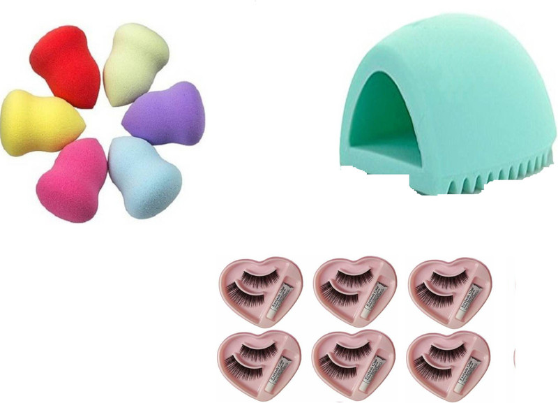 skinplus PUFF EYELASH 6 1 EGG(13 Items in the set)