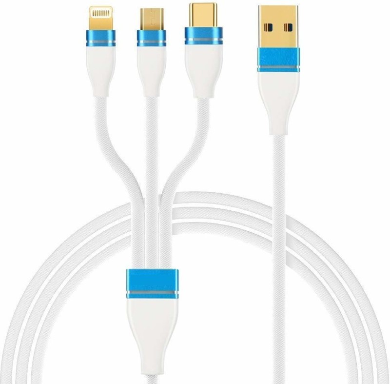 Liberosis DC-0085 1 m USB Type C Cable(Compatible with Mobile, White, One Cable)