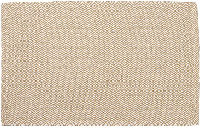 cotton quest Rectangular Pack of 6 Table Placemat(Beige, Cotton)