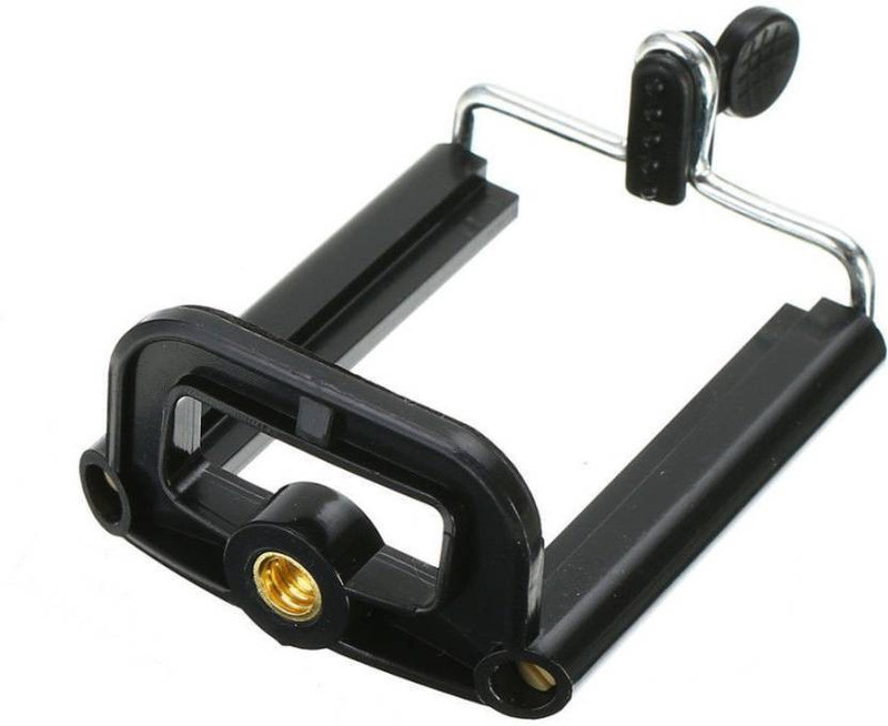 Oxhox Camera Stand Clip Bracket Holder Tripod Mount Adapter Mobile Holder Monopod Kit Monopod Kit, Monopod(Black, Supports Up to 3000 g)