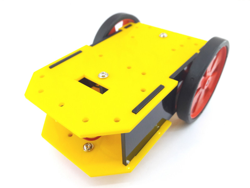 robokitshop 2 TWO WHEEL DRIVE ROBOT DIY LIGHT WEIGHT CAR CHASSIS KIT Educational Electronic Hobby Kit