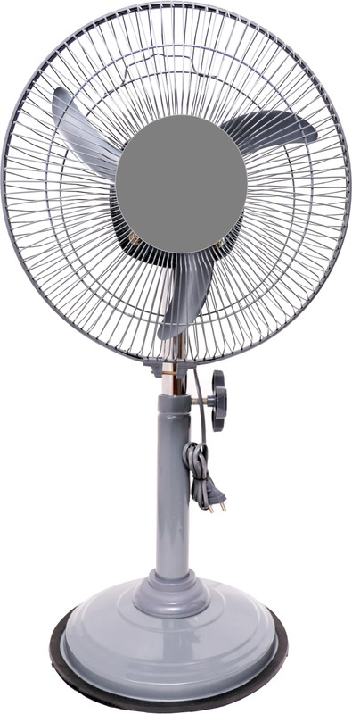 amikan Mini Pedestal Fan || ISI Approved Copper Motor 300 mm 3 Blade Pedestal Fan(Grey, Pack of 1)