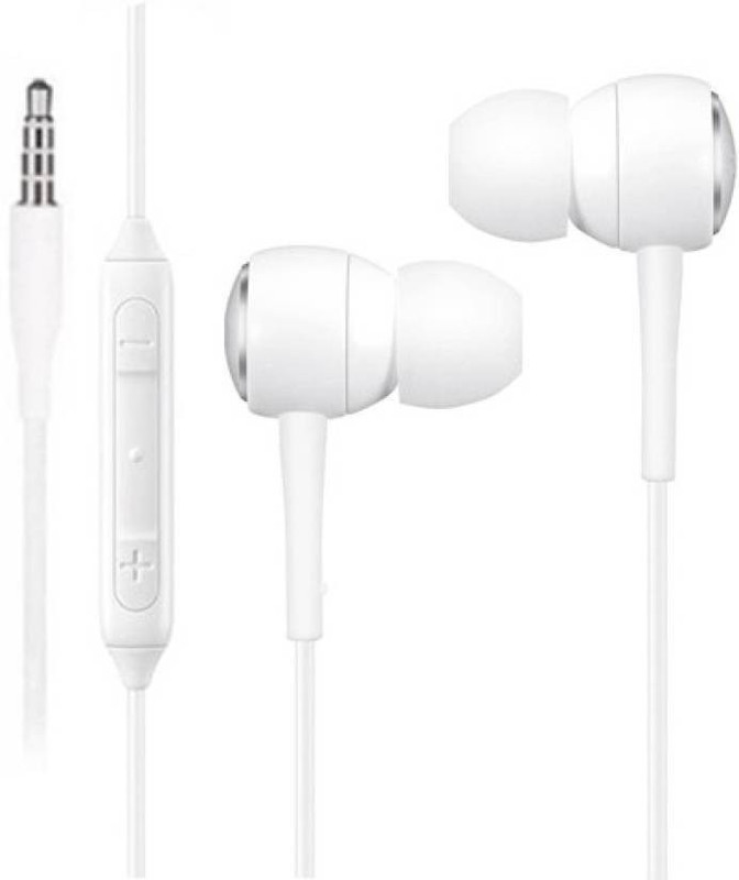 awf samsun_IG935 deep base earphone. Wired Headset with Mic Wired Headset with Mic(White, In the Ear)