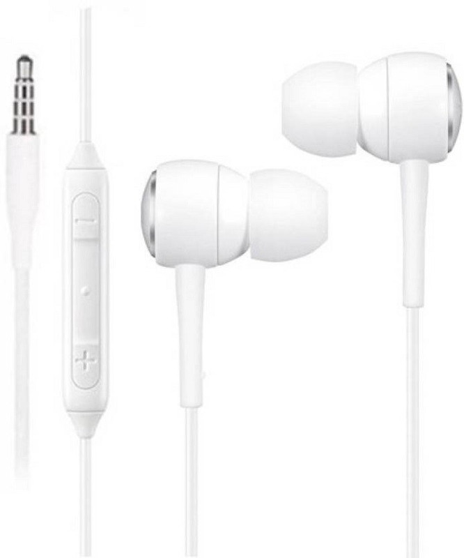 awf ™ samsun_gIG935 deep base earphone Wired Headset with Mic Wired Headset with Mic(White, In the Ear)