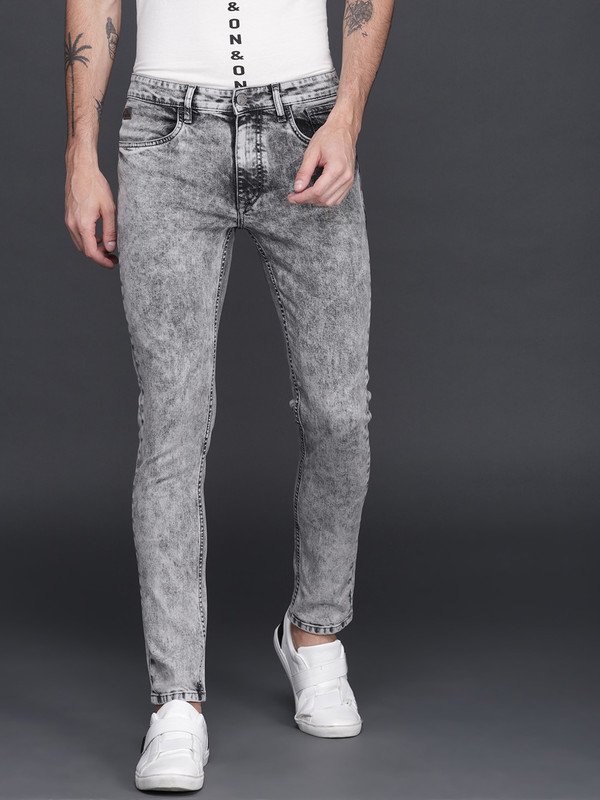 Wrogn black jeans sales