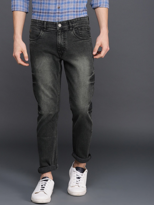 Buy WROGN Slim Men Grey Jeans Online at desertcartKUWAIT