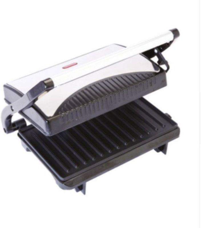 Pigeon Sandwich Griller Open Grill(Silver, Black)