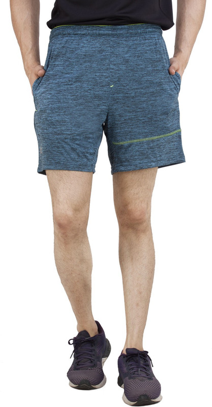 DIDA Woven Men Blue Sports Shorts
