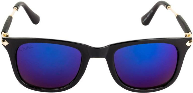 Criba Retro Square Sunglasses(Blue)