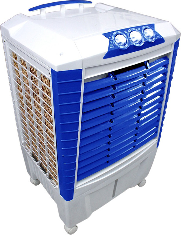 Texon COOLEST 55 LTR Room/Personal Air Cooler(White, Blue, 55 Litres)
