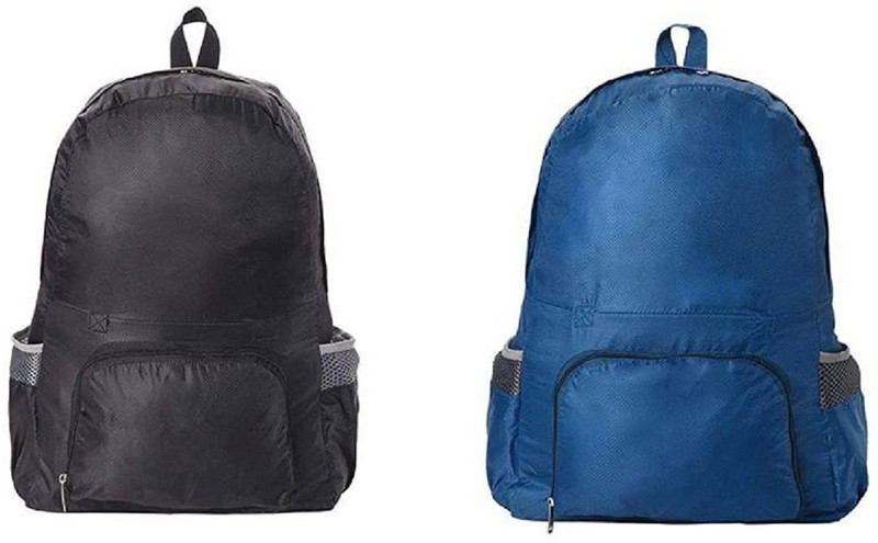Boldnyoung Mutliuse Wallet Handbag Convertible Backpack Transfer to Shoulder Bag Waterproof Multipurpose Bag(Black, Dark Blue, 15 L)