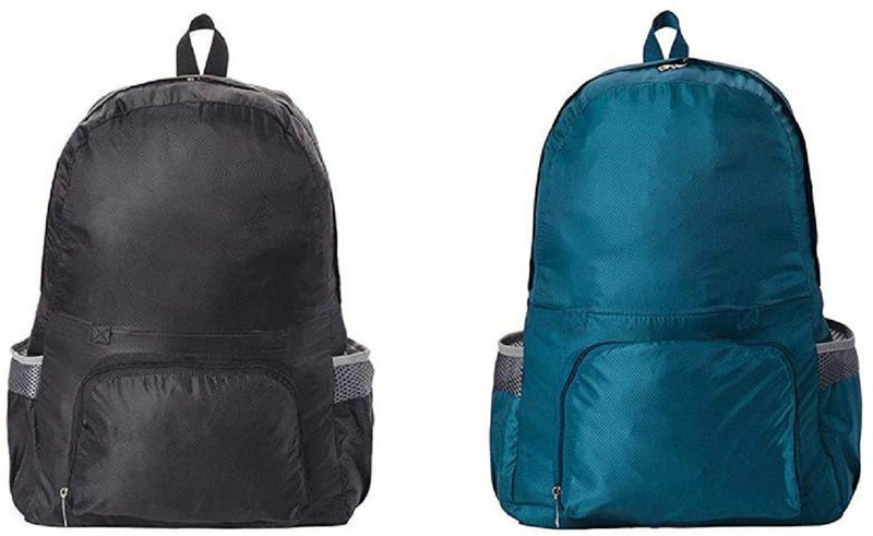 Boldnyoung Mutliuse Bag Waterproof Multipurpose Bag(Black, Blue, 15 L)