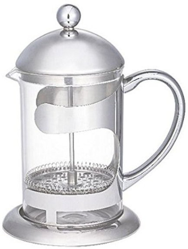 Aggarwal Crockery & Scientific Stores Stainless Steel Coffee Plunger 800 ml 8 Cups Coffee Maker(transparent) Aggarwal Crockery & Scientific Stores Stainless Steel Coffee Plunger 800 ml 8 Cups Coffee Maker(transparent)
