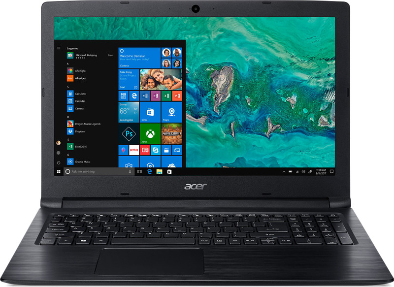 Acer Aspire 3 Core i3 8th Gen - (4 GB + 16 GB Optane/1 TB HDD/Windows 10 Home) A315-53 Laptop(15.6 inch, Obsidian Black, 2.1 kg)