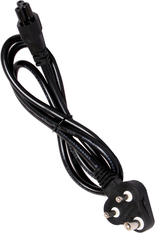 L.expert Laptop Adapter Power Cord 3 Pin High Quality 1.5 m Power Cord(Compatible with LAPTOP CHARGER, Black, One Cable)
