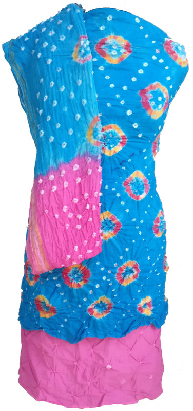 aadika Cotton Blend Printed Salwar Suit Material(Unstitched)