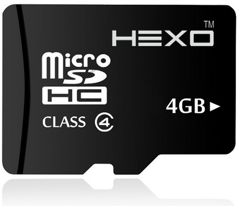hexo Pro 4 GB MicroSD Card Class 6 10 MB/s  Memory Card