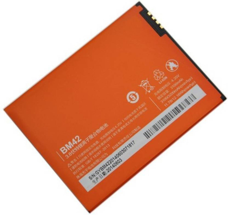 roxana Mobile Battery For REDMI NOTE 4G BM42