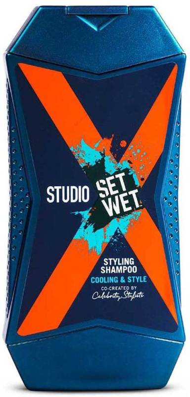 Set Wet Studio X Styling Shampoo Cooling and Style Men