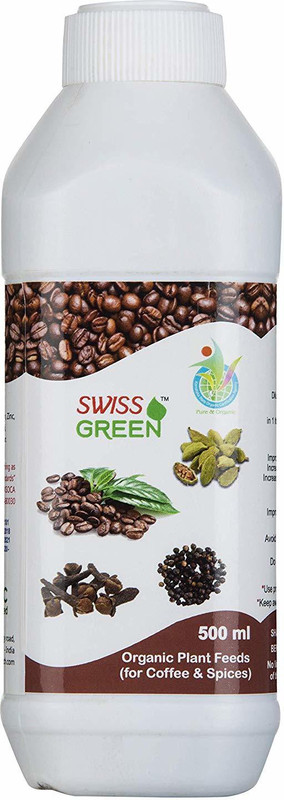 swiss green Bio Fertilizer Soil Manure(500 ml Liquid)