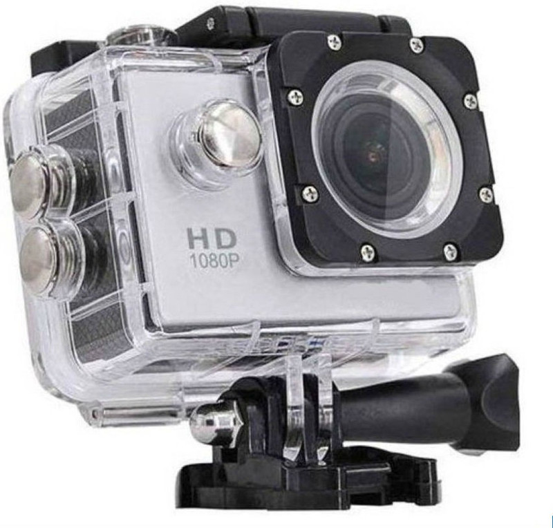 Zahuu PSAH-2835 Waterproof 30m Full HD 1080p Sport Cam Sports and Action Camera(White, 720 MP)