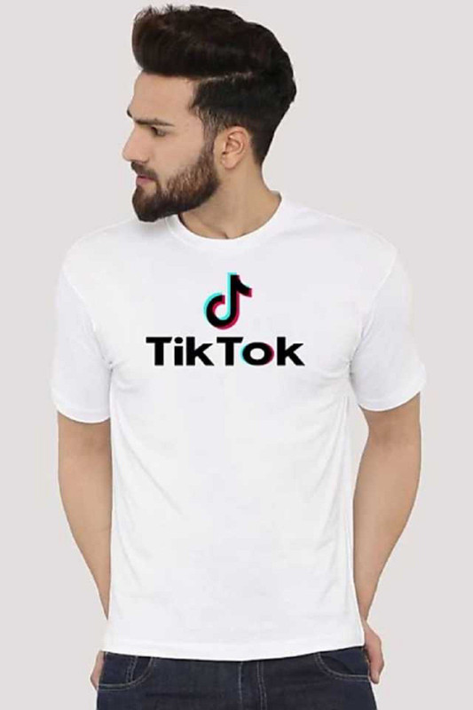 uziva fashion Printed Men Round Neck White T-Shirt