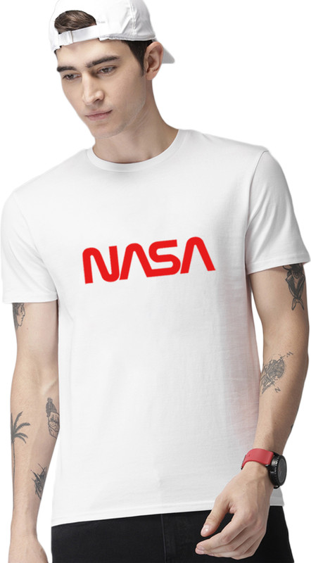 tee store clothing Typography Men & Women Round Neck White T-Shirt