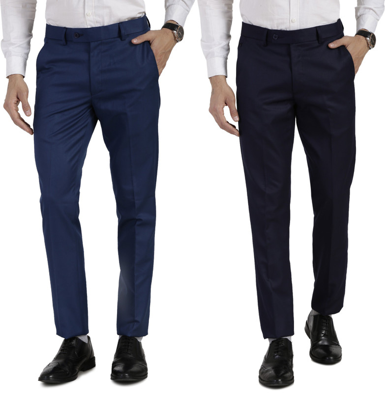 vandnam fabrics Slim Fit Men Multicolor Trousers