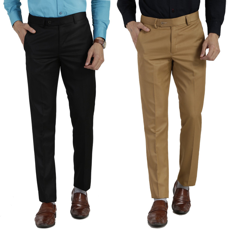 vandnam fabrics Slim Fit Men Multicolor Trousers