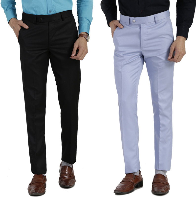 vandnam fabrics Slim Fit Men Multicolor Trousers