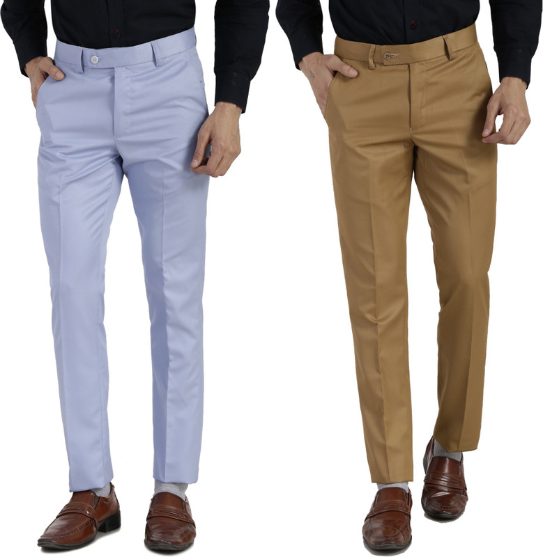 vandnam fabrics Slim Fit Men Multicolor Trousers