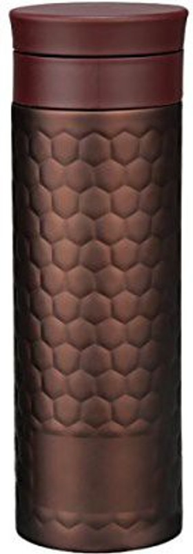 the gifts INFUSER BOTTLE 500 ml Water Bottle(Set of 1, Brown, Grey)