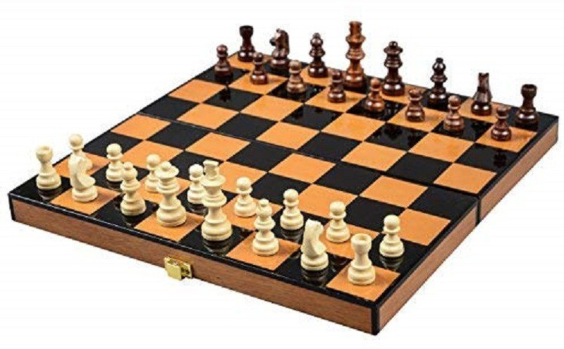 Ms Amaze Wooden Folding Classic Chess Bo Buy Online In Cambodia At Desertcart