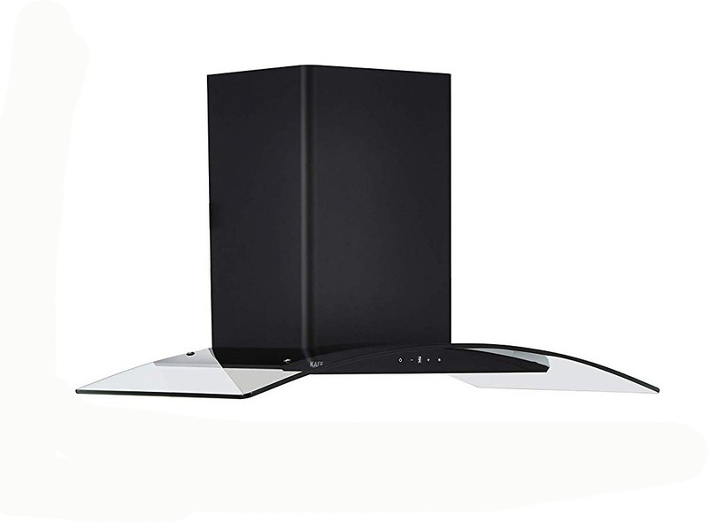 Kaff KAF66M Wall Mounted Chimney(Black 1000 CMH)