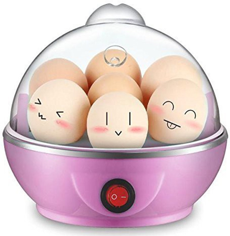 Pramukh Fashion Pink Mini Egg Boiler Egg Cooker(7 Eggs)
