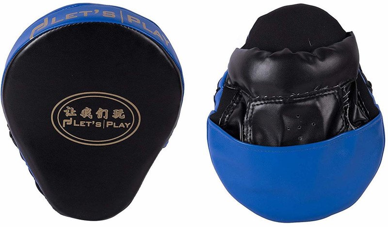 Fitness Guru Pro Boxing Punch Focus Mitts - for MMA, Kickboxing, Muay Thai Sparring Focus Pad(Multicolor)