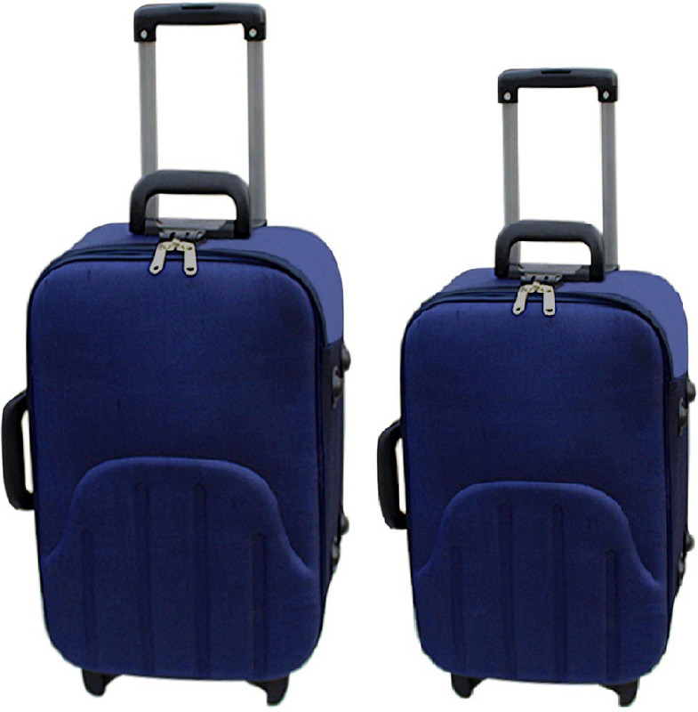 KAAZZ Check-in Suitcase Combo(Blue)