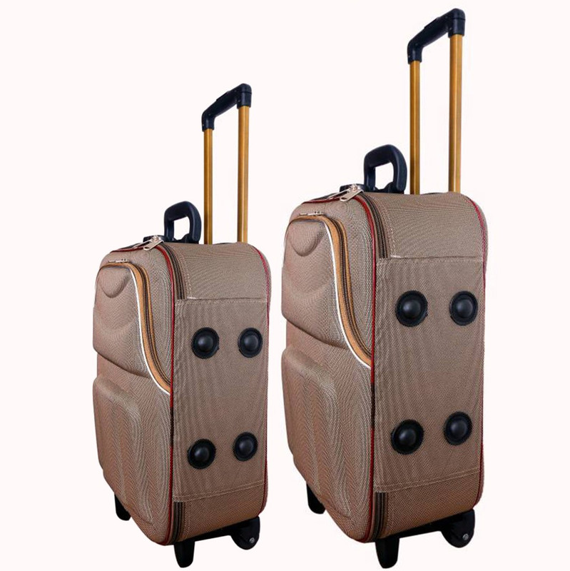 KAAZZ Check-in Suitcase Combo(Brown, Maroon)