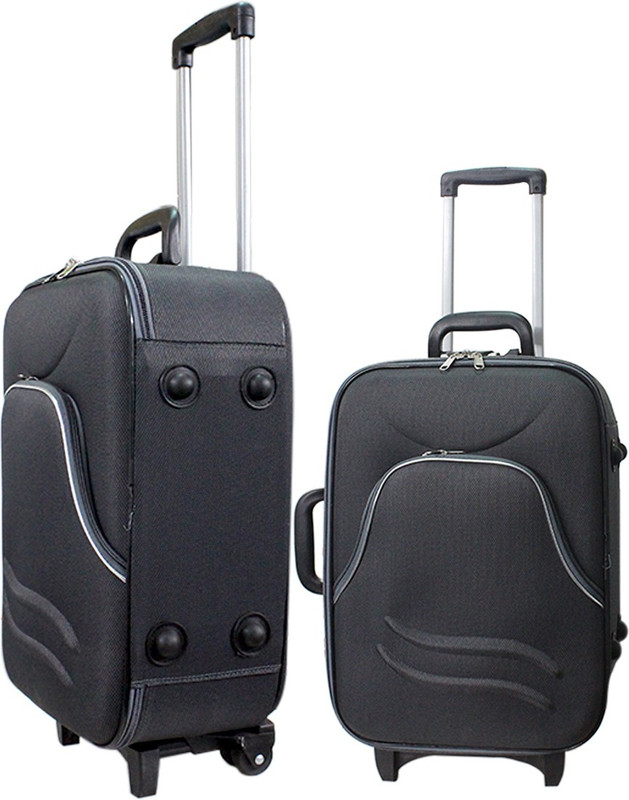 KAAZZ Check-in Suitcase Combo(Grey)