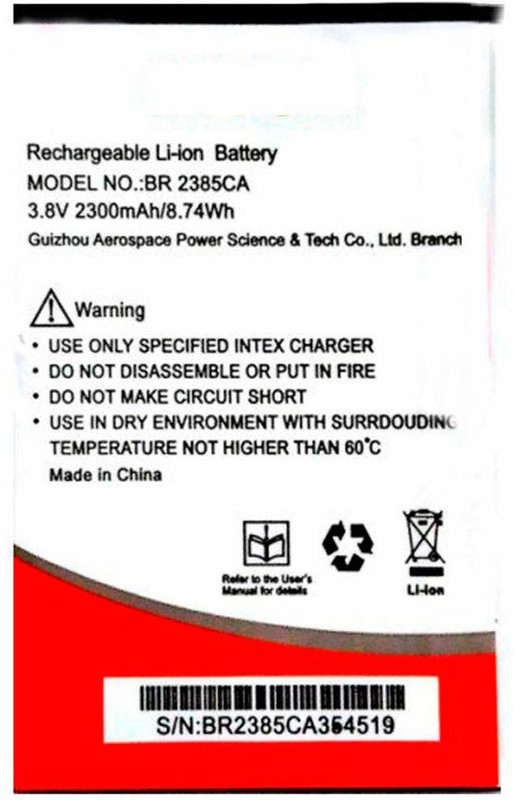 chinkara Mobile Battery For intex turbo S1