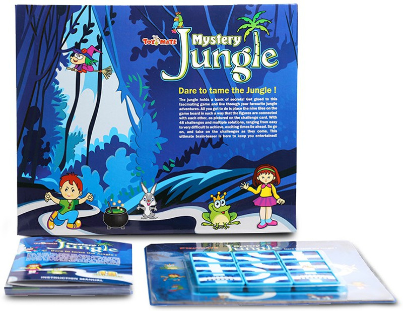 toymate MYSTERY JUNGLE -PUZZLE GAME(12 Pieces)