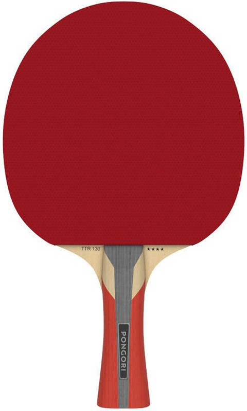 pongori TTR 130 4* SPIN CLUB AND SCHOOL TABLE TENNIS BAT Red, Black Table Tennis Racquet(Pack of: 1, 142 g)
