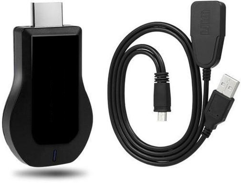 onshopie Wireless WiFi Display TV Dongle Receiver DLNA Mira-cast Media Streaming Device(Black)
