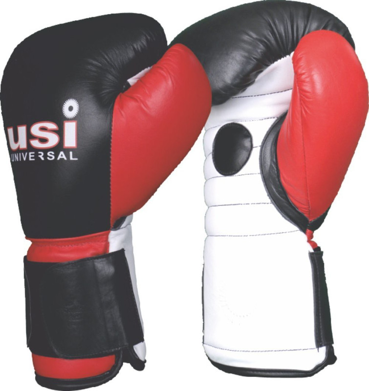 USI UNIVERSAL Boxing Gloves , Punching Gloves , Speed Coach Spar Boxing Gloves(Black)