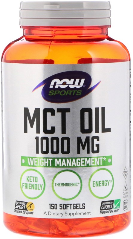 Now Foods Sports MCT Oil - 1000 mg - 150 Softgels(150 No)
