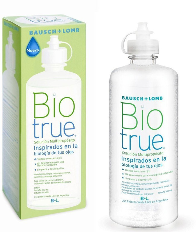 Bausch & Lomb Bio True Multi Multi Purpose Cleaning Solution(120 ml)