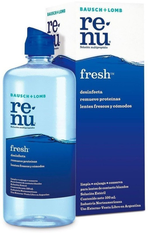 Bausch & Lomb Renu Fresh Solution Multi Purpose Lens(500 ml)