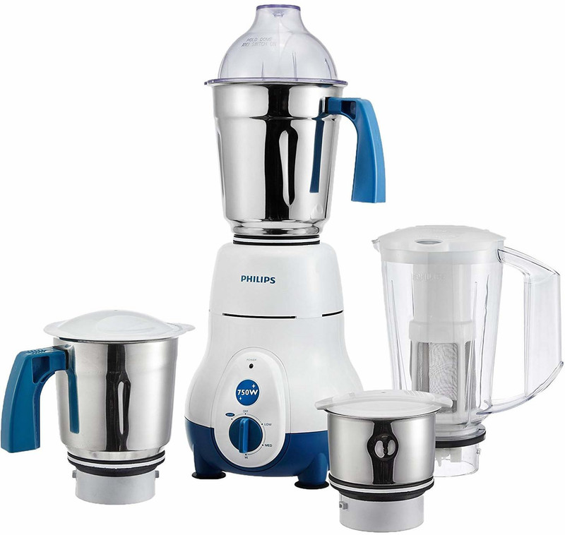 Philips 1 fgryuh 520 Mixer Grinder(White, 4 Jars)