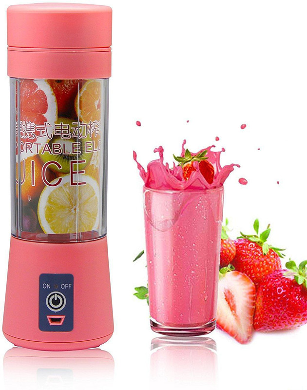 Buyerzone NA Mixer juicer Grinder by Leeonzi|Juice Blender Machine|USB juicer Bottle Blender Mixer | Fruit Juice Maker | Fruit juicer | Fruit juicer for Soft Fruits (Multi-Color) 220 Juicer Mixer Grinder(Pink, 1 Jar)