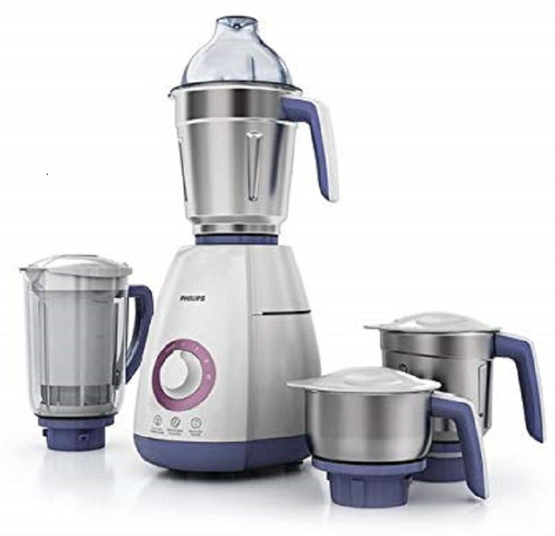 Philips 1 fcghj 456 Mixer Grinder(Blue, 4 Jars)